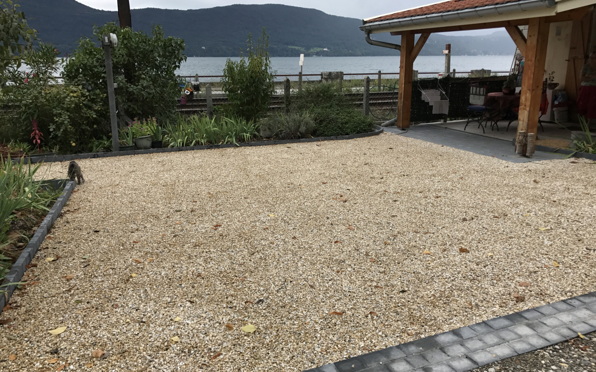 Ralisation Cour en Alvostar  La Motte Servolex conue le 04/05/2018