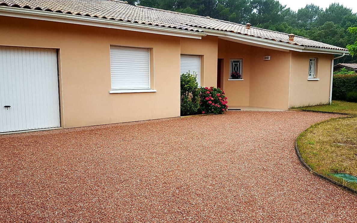 Conception Cour en Gravistar  Riviere Saas et Gouby ralise le 04/05/2018