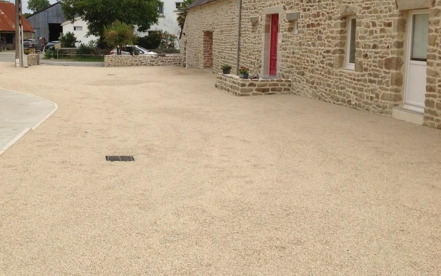 Conception Cour en Gravistar  Quimperl cre le 01/05/2025