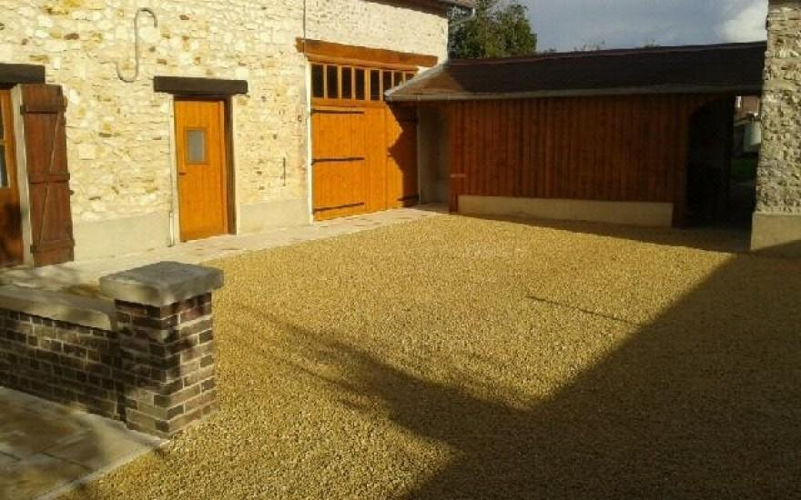 Conception Cour en Alvostar  Longnes cre le 01/05/2025