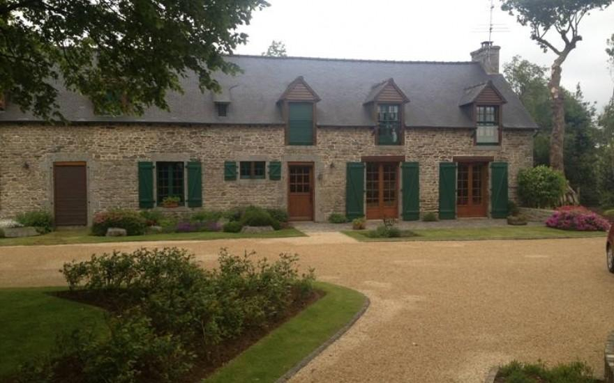 Ralisation Cour de longre en Gravistar  Pontivy
