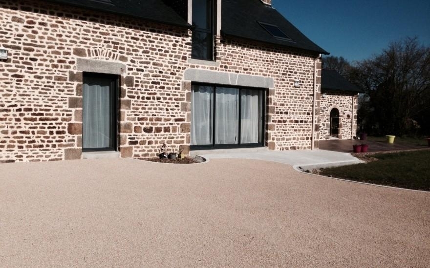 Conception Grande cour en Gravistar  Erne ralise le 30/04/2025