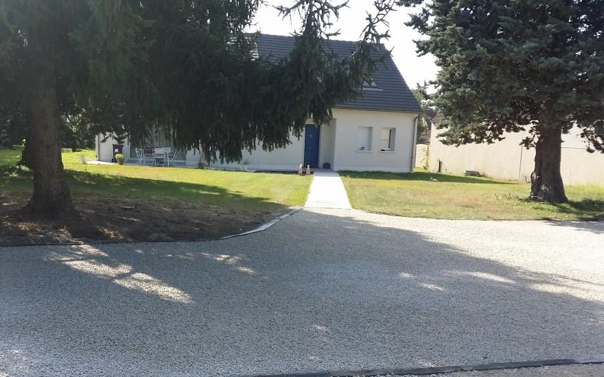 Conception Cour en Alvostar blanc  Lailly en Val ralise le 01/05/2025