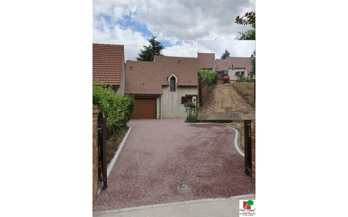 Cration Entre de maison en Alvostar  BONDOUFLE ralise le 13/06/2019