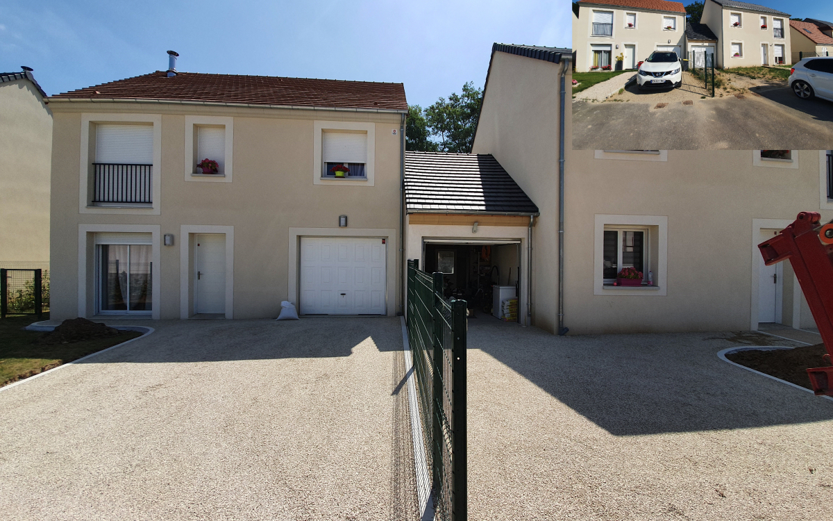 Cration Entre de maison en Alvostar et Pav la couture  ballancourt sur essonne conue le 11/01/2021