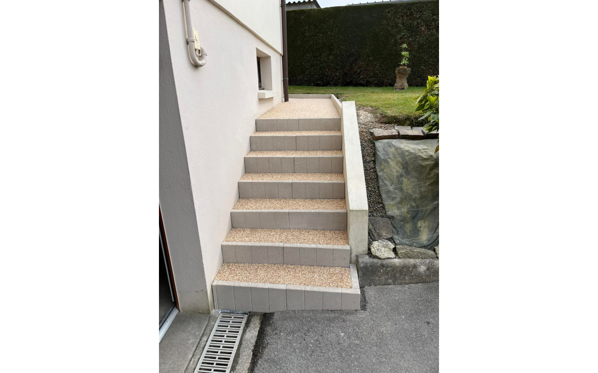 Conception Entre de maison en prparation du terrain - Drme cre le 03/03/2023