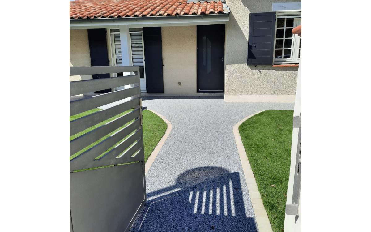 Conception Entre de maison en Alvostar, Dm green, Hydrostar et Pav la couture  Muret ralise le 26/04/2024