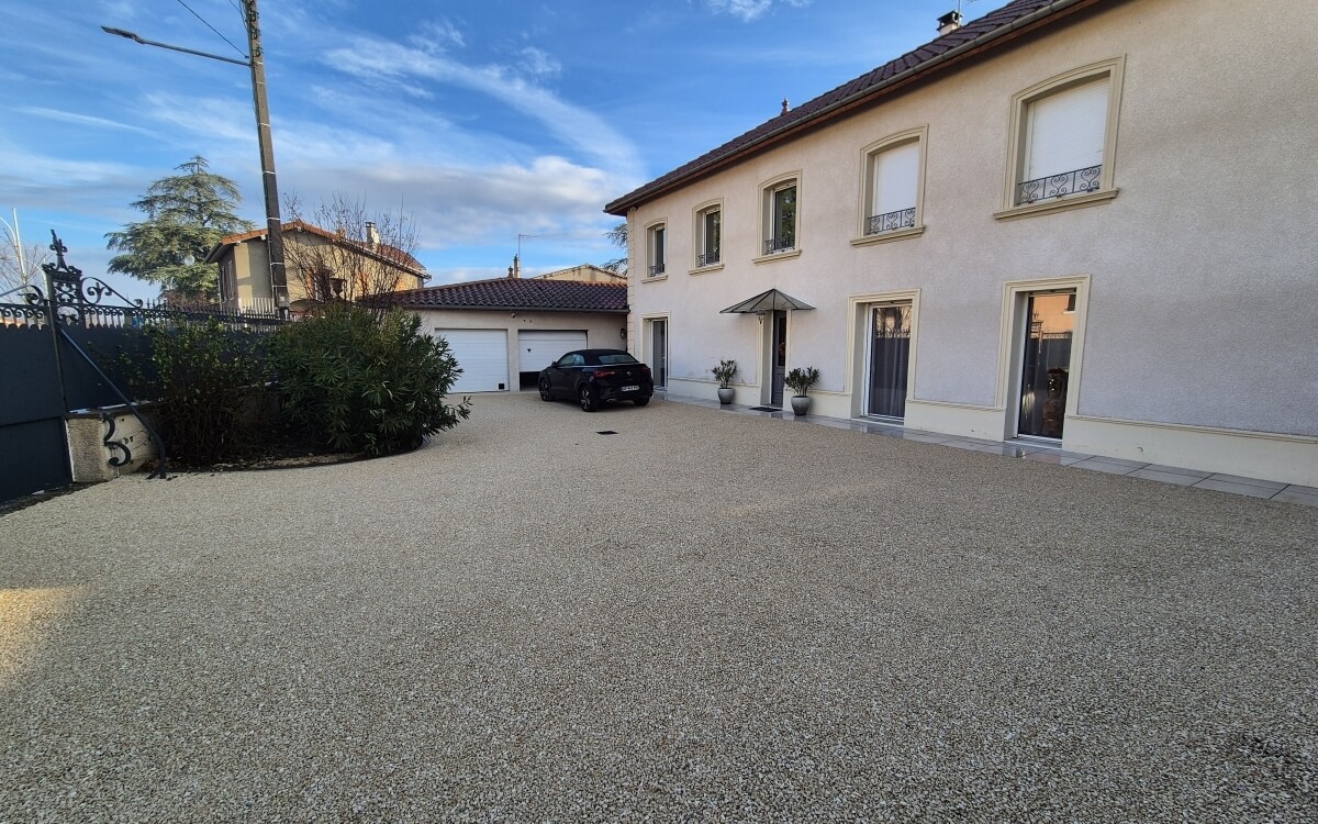 Conception Entre de maison en Gravistar et Pav la couture - Loire cre le 20/12/2024