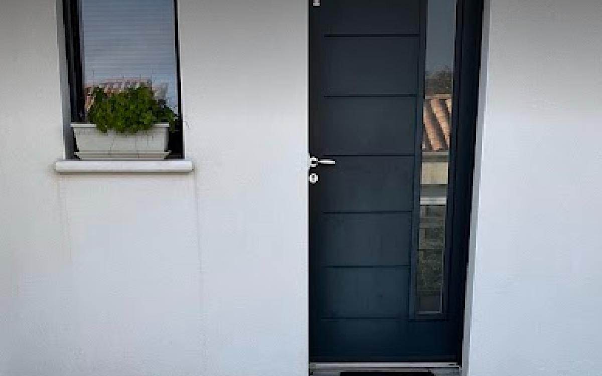 Conception Entre de maison en bton decoratif et pavage dallage - Vende cre le 02/01/2025