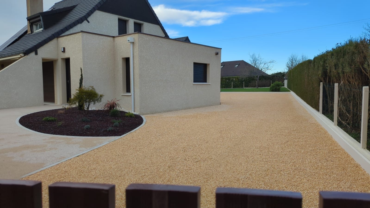 Ralisation Entre de maison en Alvostar et Minralstar  cre le 21/08/2025