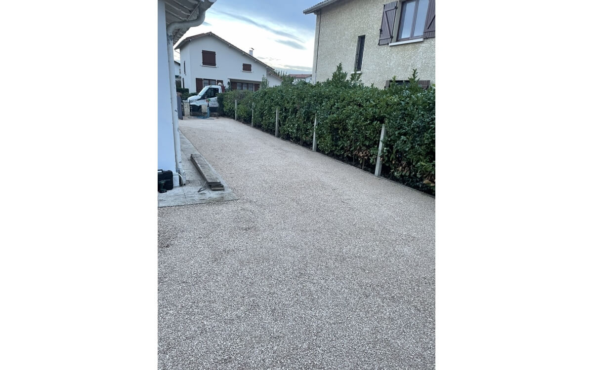 Cration Entre de maison en Alvostar - Landes