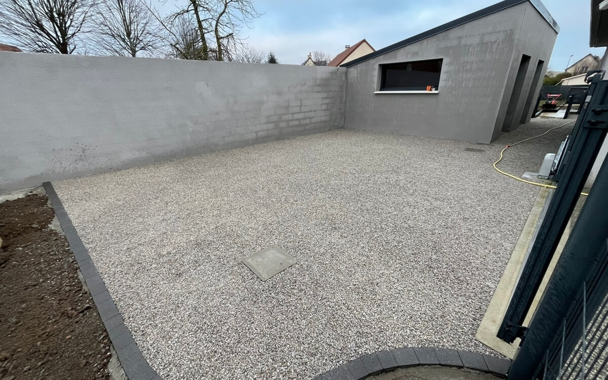 Ralisation Entre de maison en Alvostar  Saint honorine du fay conue le 04/02/2025