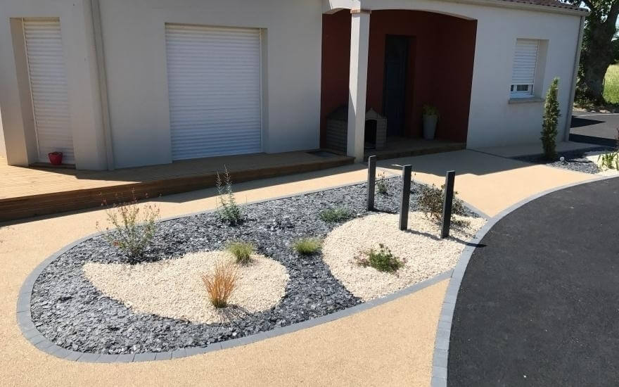 R�alisation Entr�e de maison en Min�ralstar � - Lot et Garonne