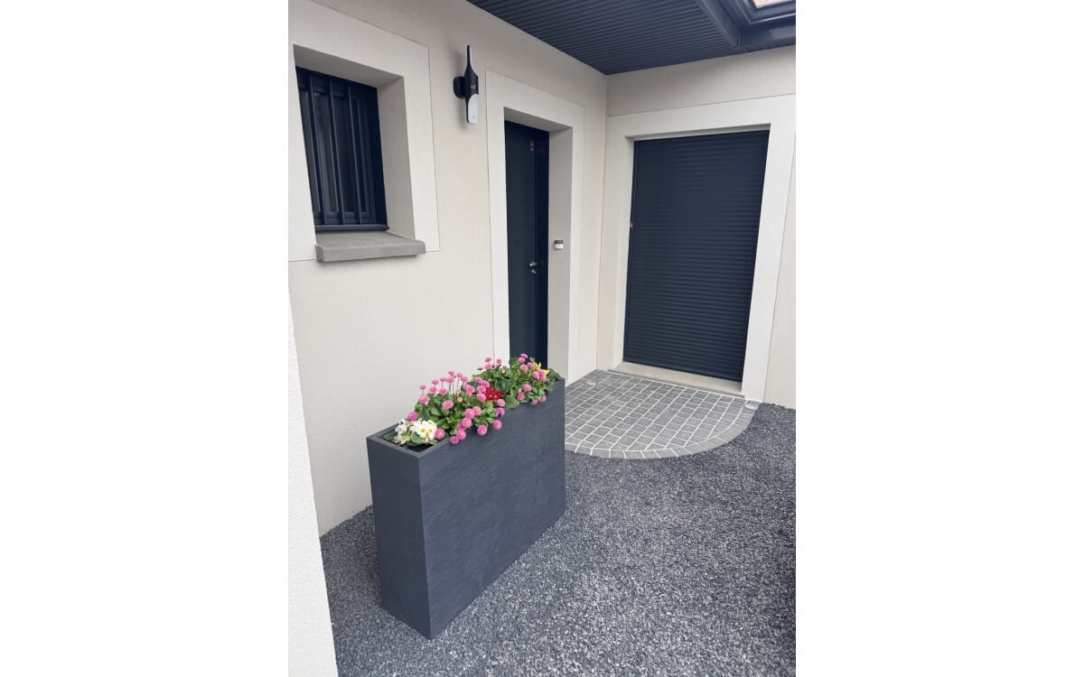 Cr�ation Entr�e de maison en Alv�ostar� et Pav� la couture� � Francourville 
