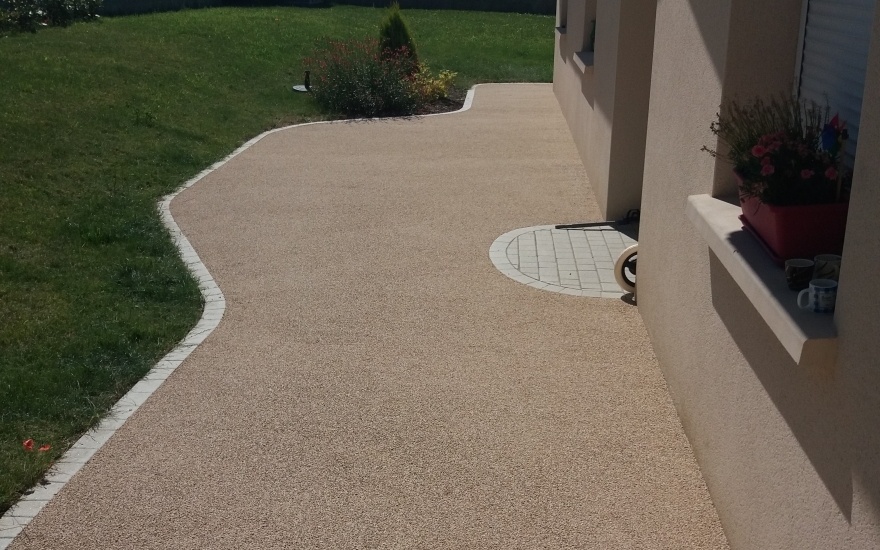 Ralisation Entre de maison en Minralstar  Vienne conue le 24/08/2018