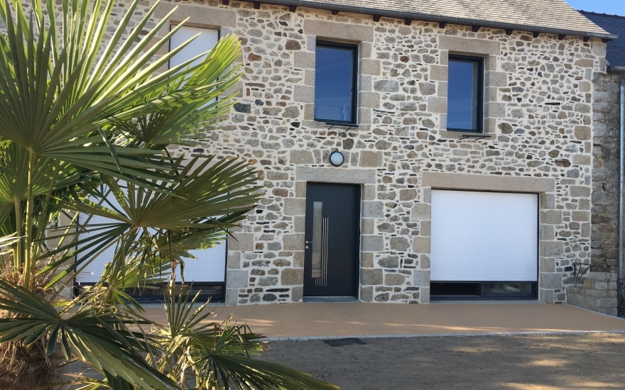 Ralisation Entre de maison en Hydrostar - Entreprise Allain 22 - Ctes d'Armor cre le 15/01/2019