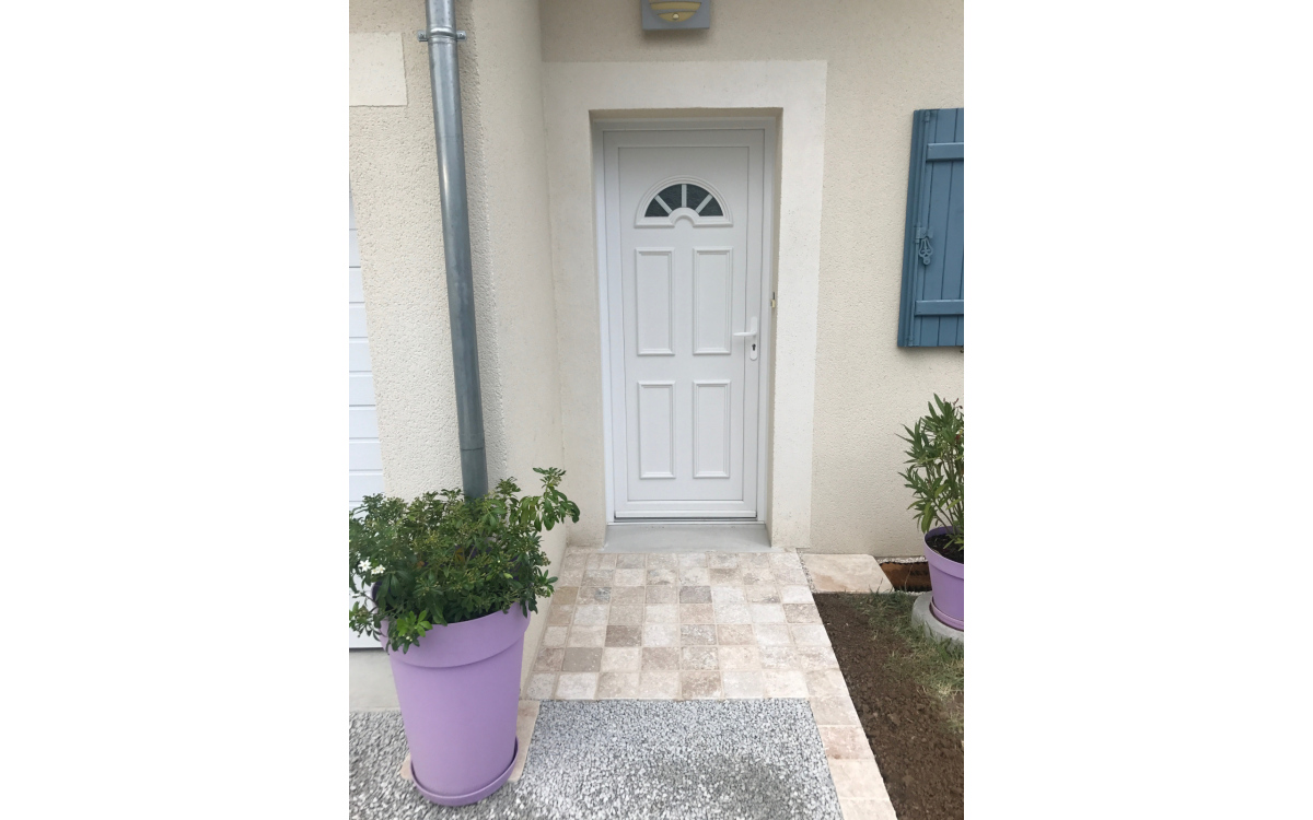 Conception Entre de maison en pavage  Vineuil ralise le 14/02/2019