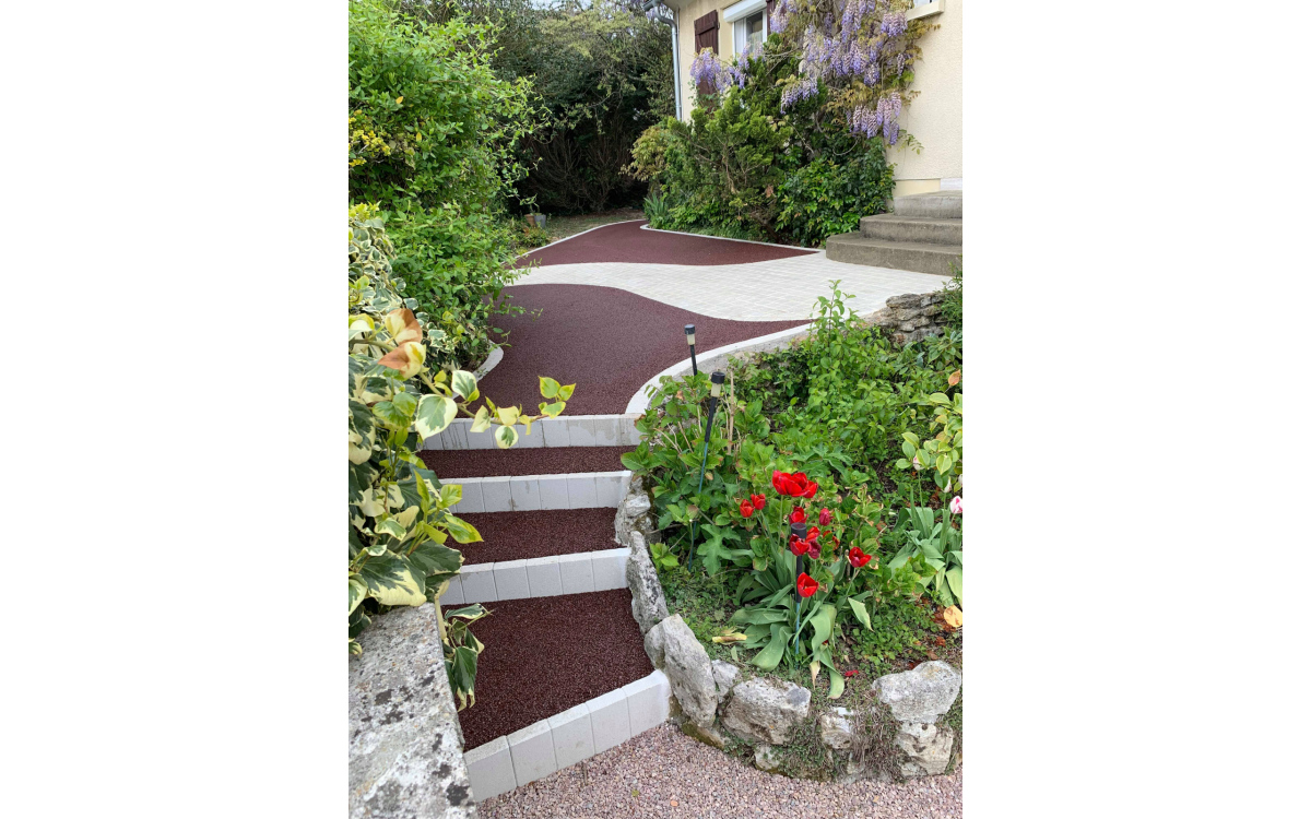Cration Entre de maison en Pavage et Stardraine - Oise ralise le 23/05/2019