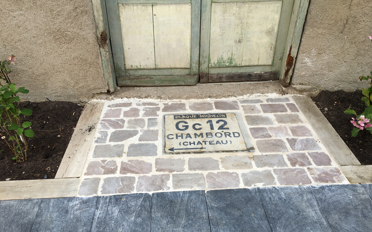 Conception Entre de maison en pavage  Saint Dye sur Loire Chambord ralise le 20/09/2019