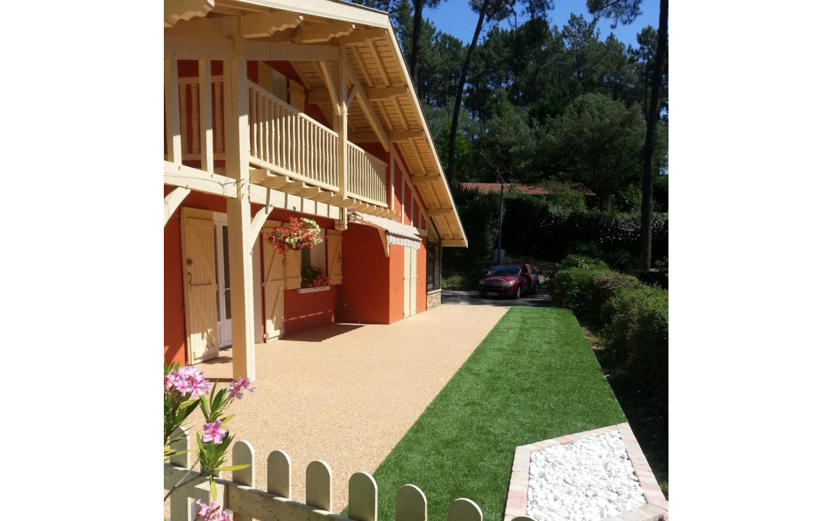 Cration Entre de maison en DM Green - Landes ralise le 12/11/2019