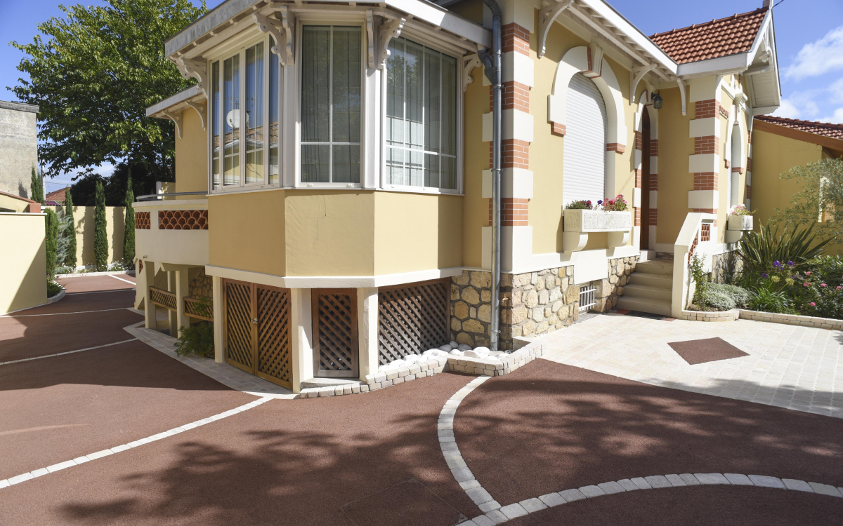 Cration Entre de maison en Stardraine et Pavage  Arcachon ralise le 13/05/2020