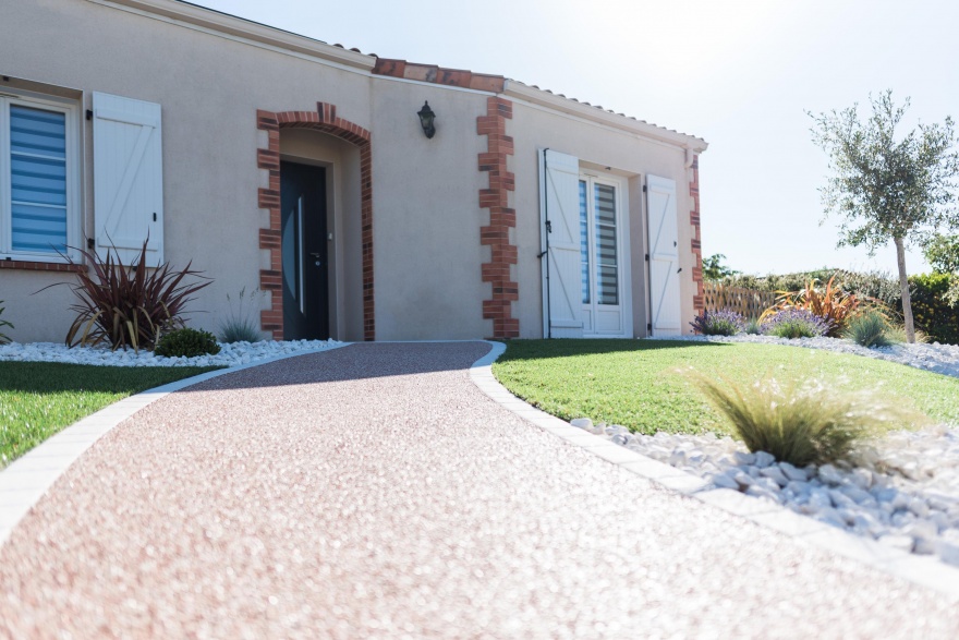 Conception Entre de maison en Hydrostar, Pav la Couture et DMGreen  Botz en Mauges cre le 16/06/2020