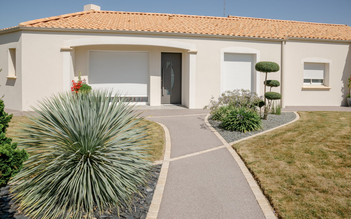 Ralisation Entre de maison en Stardraine  Boissire des landes cre le 21/10/2020