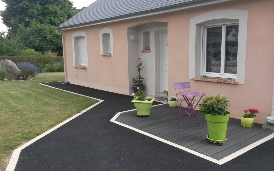 Conception Entr�e de maison en Stardraine� � Sabl�-sur-Sarthe r�alis�e le 13/12/2025