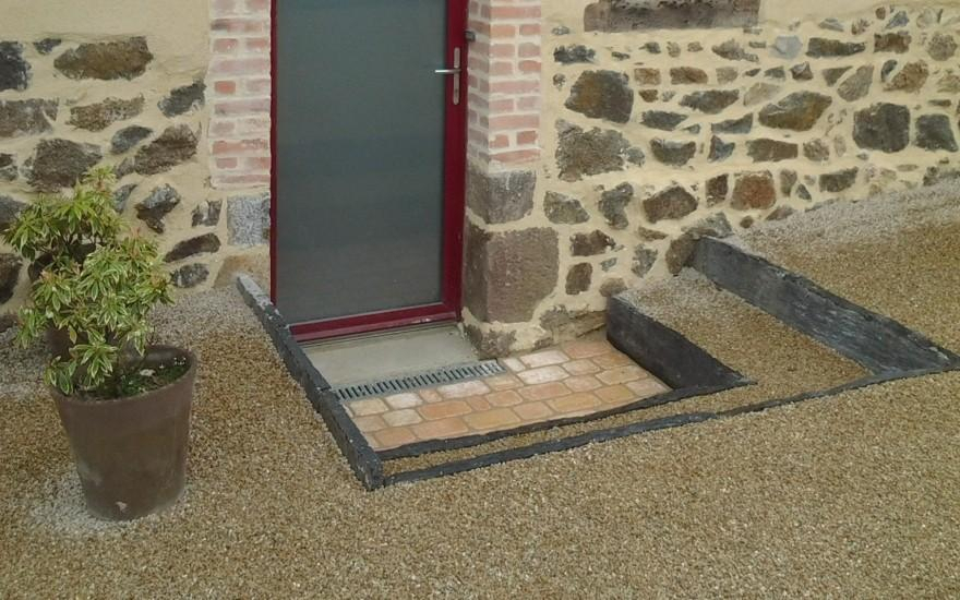 Ralisation Entre de maison en Gravistar  Saint Malo cre le 30/04/2025