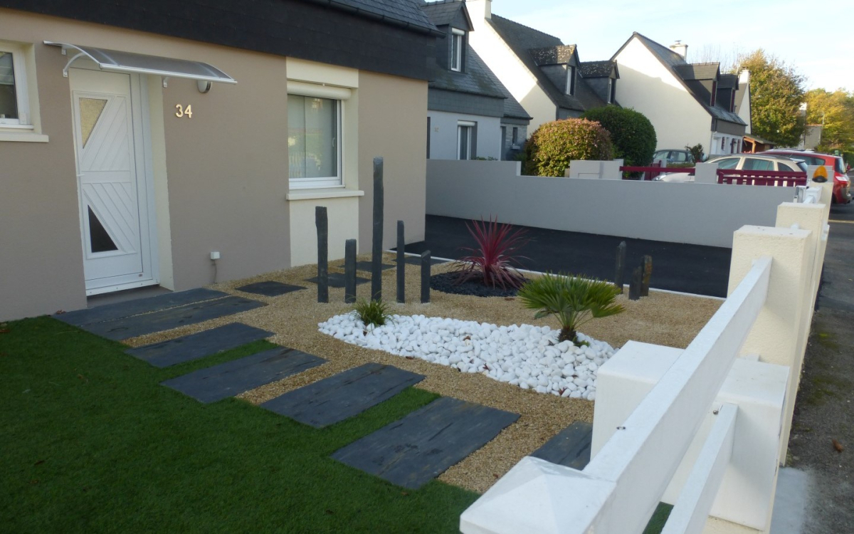 Conception Entre de maison en Alvostar et DM Green  Saint Herblain ralise le 01/05/2025