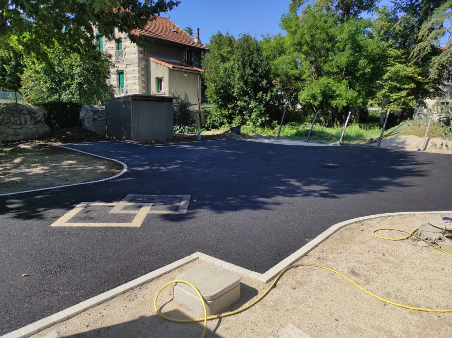 Conception Motifs en enrob  chaud - Drme ralise le 30/09/2021