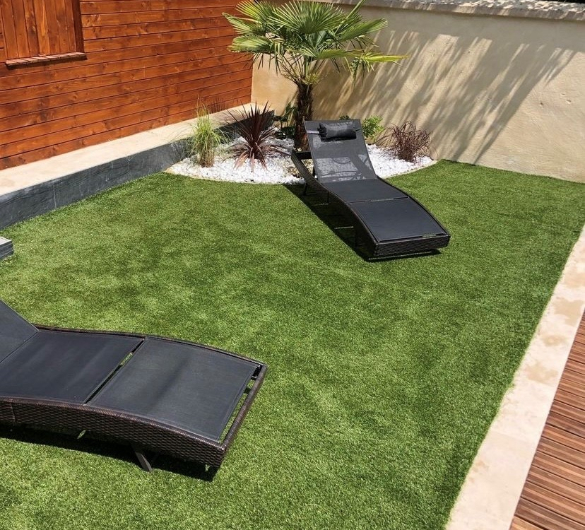 Conception Plage de piscine en Dm green cre le 19/10/2023
