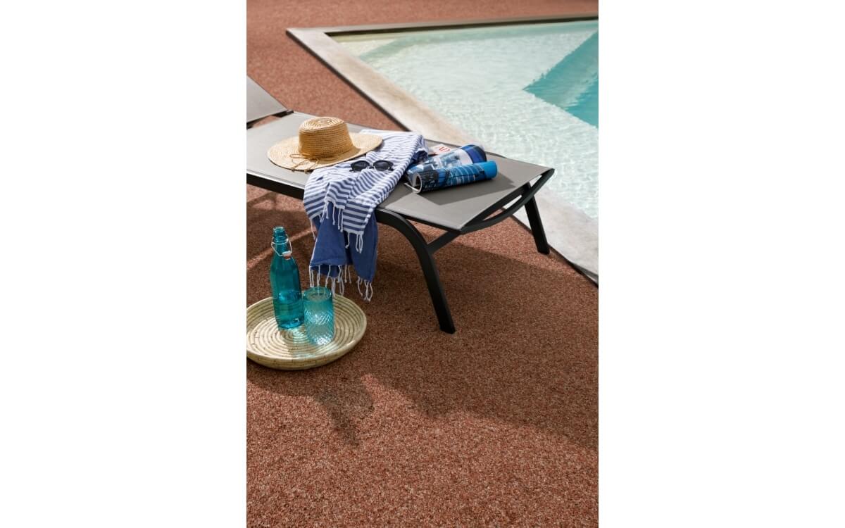 R�alisation Plage de piscine en Hydrostar� - Lot et Garonne