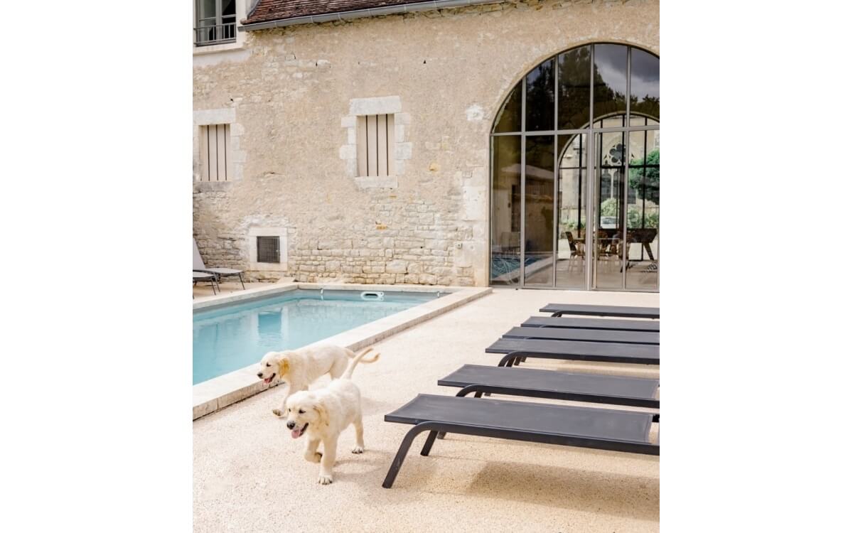 R�alisation Plage de piscine en Hydrostar� - Lot et Garonne