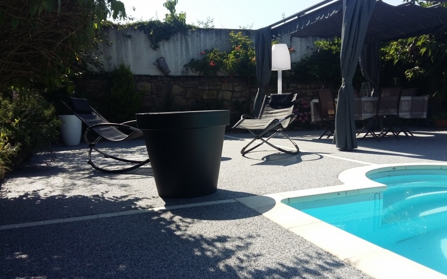 Ralisation Plage de piscine en Hydrostar - Aveyron cre le 21/09/2018