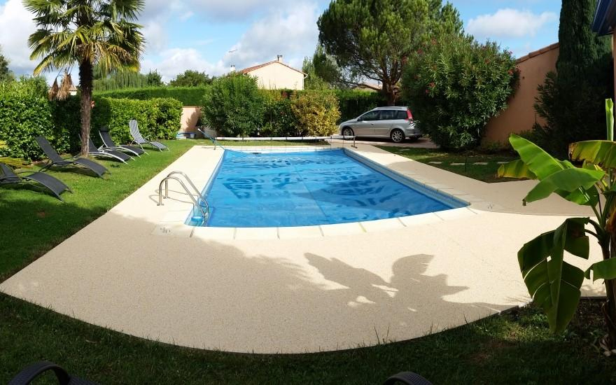 Conception Plage de piscine en Minralstar  Montauban