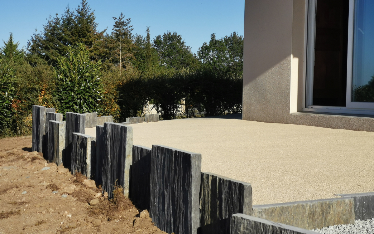 Cration Terrasse en Minralstar  - Allier conue le 16/02/2021