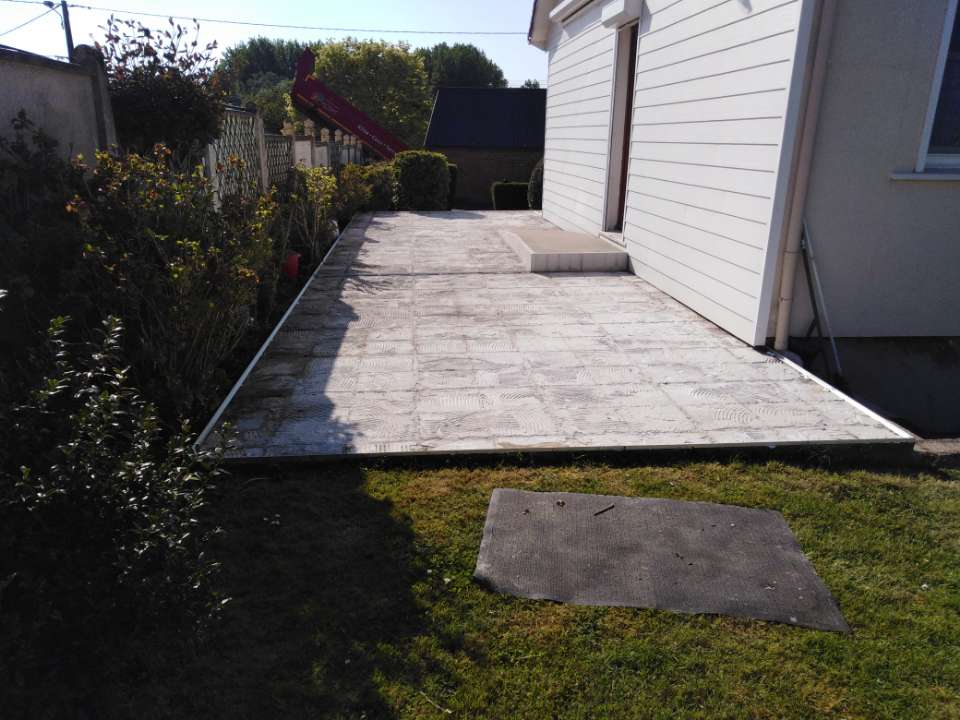 Cration Terrasse en Hydrostar  Sancourt conue le 13/04/2021