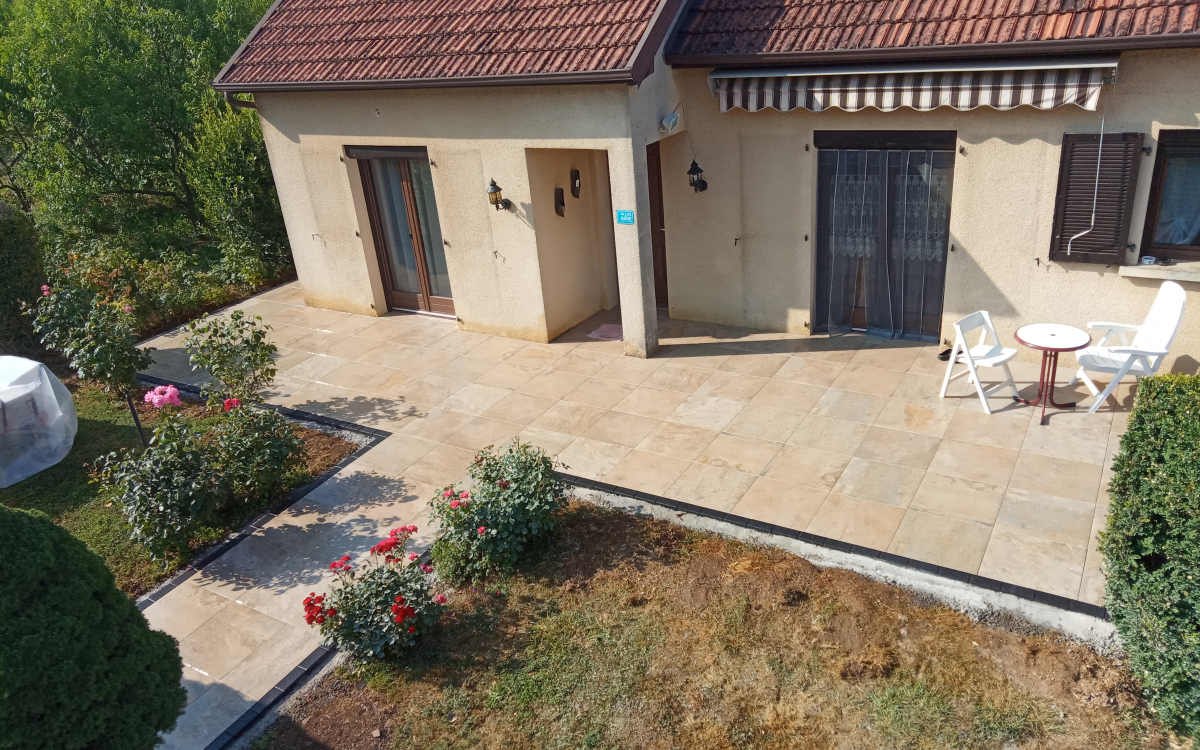 Conception Terrasse en terrasse sur plots  chariez cre le 15/07/2019