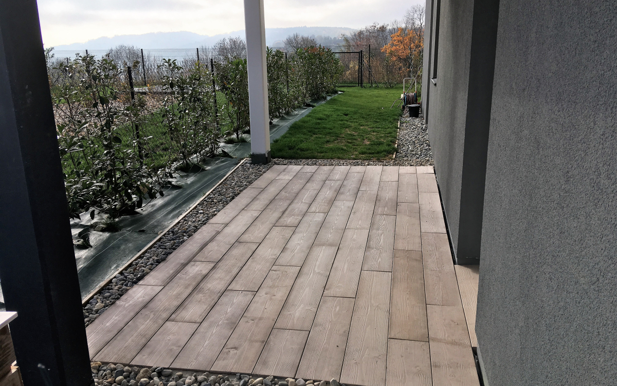 Ralisation Terrasse en Boib  BALLAISON conue le 05/09/2018