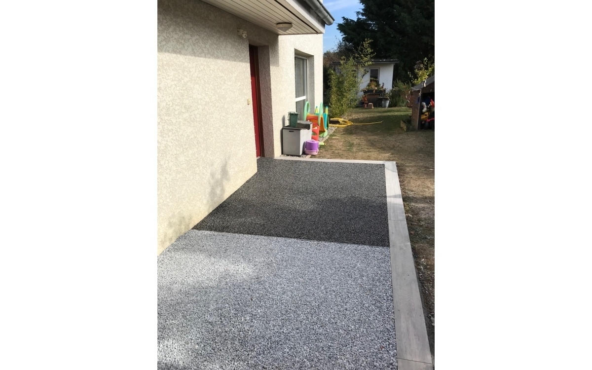 Cration Terrasse en Alvostar et Hydrostar  DOUVAINE conue le 26/10/2018