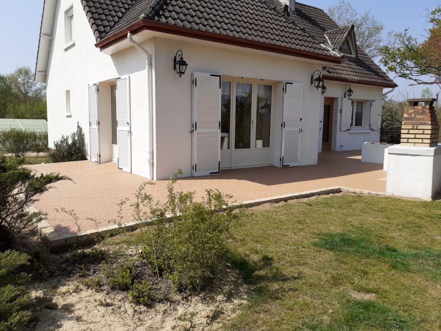 Ralisation Terrasse en Hydrostar - Sarthe conue le 15/11/2021
