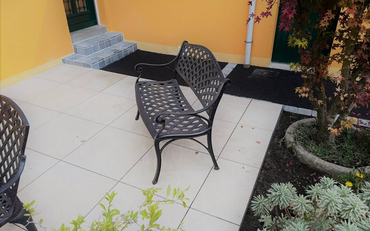 Cration Terrasse en Dallage sur plots  Bihorel ralise le 17/03/2022