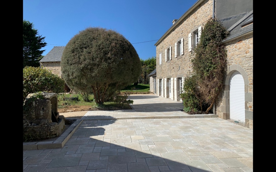 Conception Terrasse en pavage dallage  Guilers ralise le 18/03/2022
