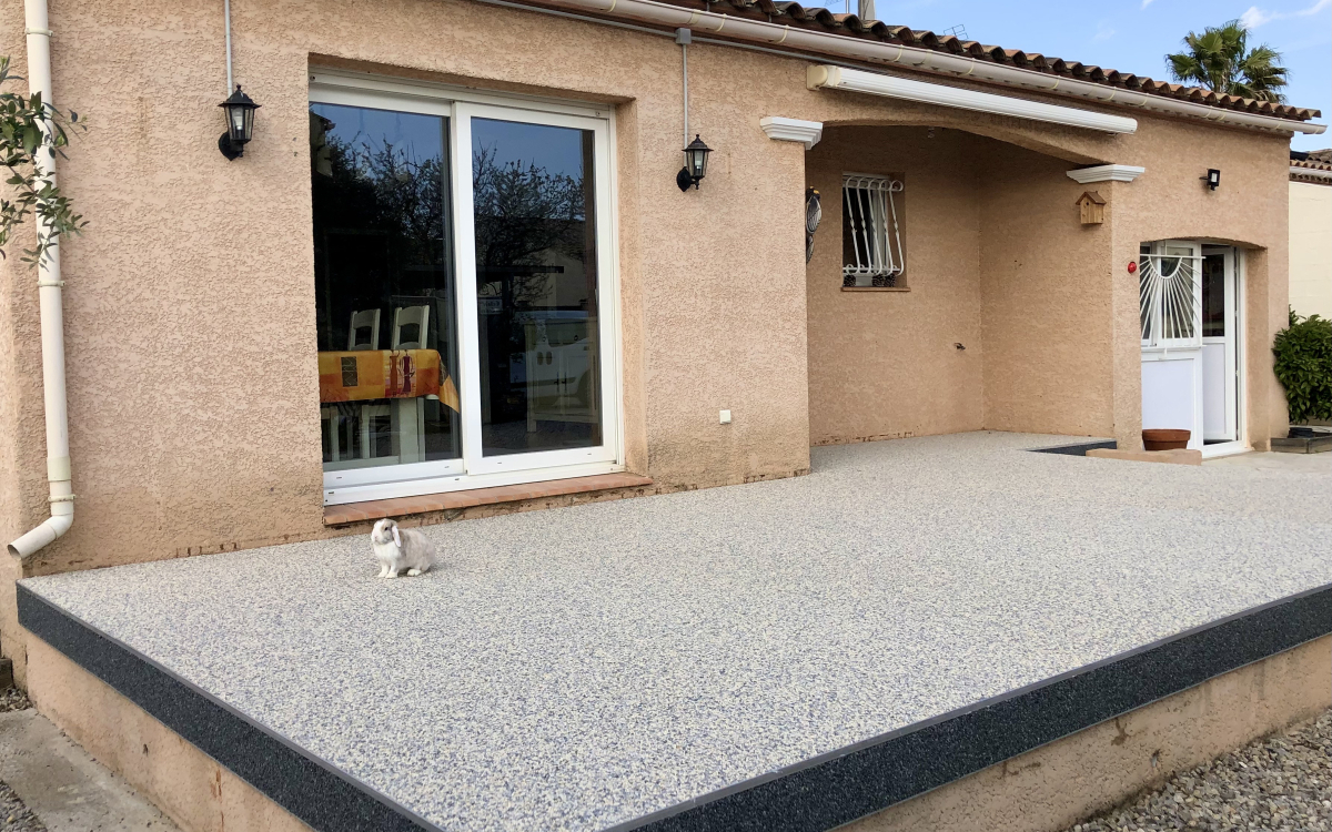 Cration Terrasse en Hydrostar  Vinassan conue le 31/08/2024