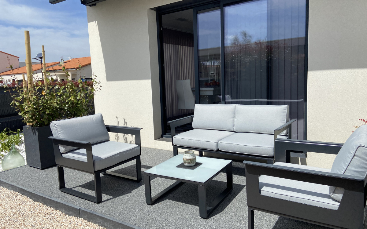 Cration Terrasse en Hydrostar  Pollestres ralise le 04/04/2022