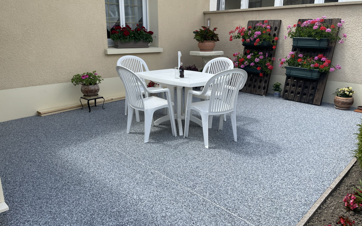 Ralisation Terrasse en Hydrostar  Esternay conue le 06/05/2022