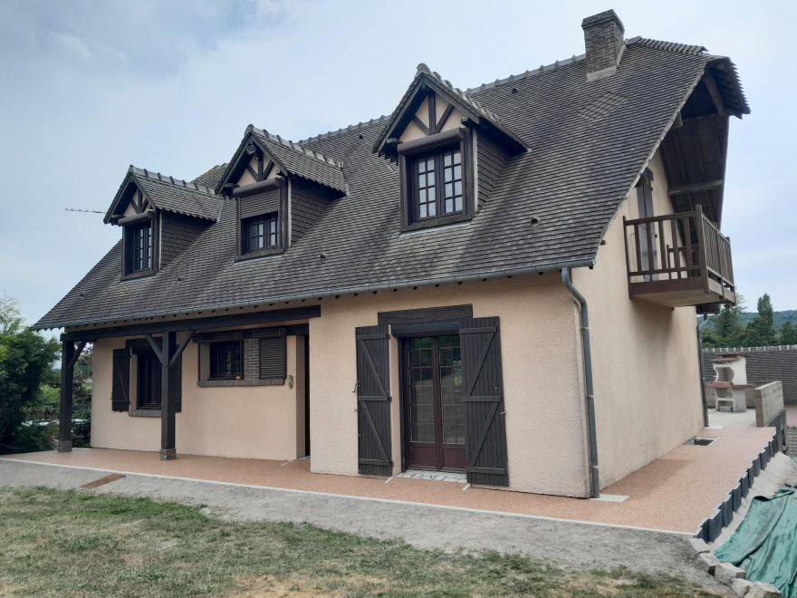 Conception Terrasse en Hydrostar et Pav la couture  Neslette cre le 25/07/2022
