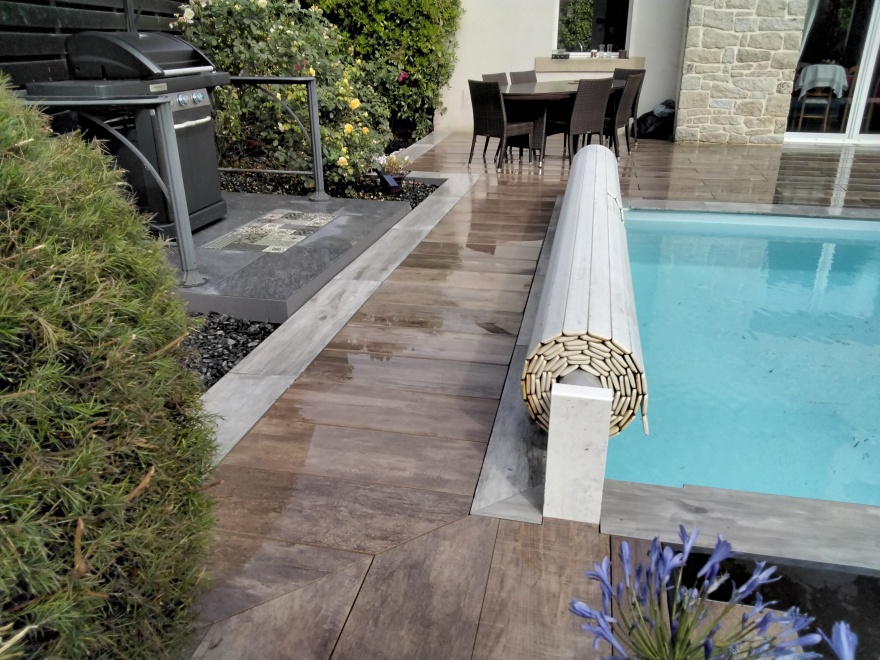 Réalisation Terrasse en terrasse sur plots à Saint philibert conçue le 21/07/2022