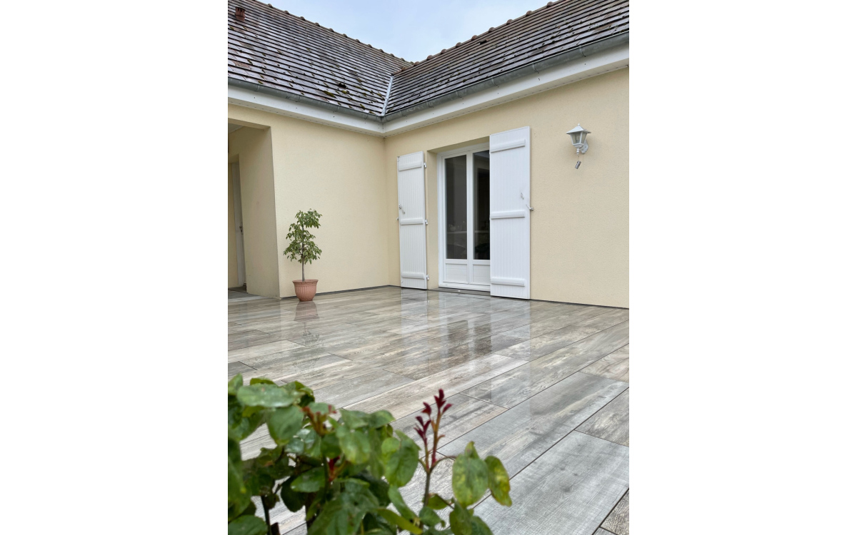 Conception Terrasse en terrasse sur plots - Loiret cre le 29/09/2022